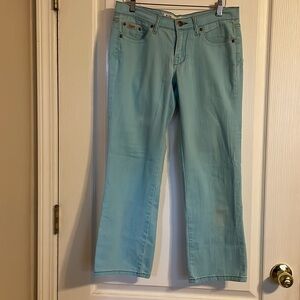 Vintage Z. Cavaricci Blue Denim Series Straight Leg Mid Rise Denim Jeans‎ Size 7